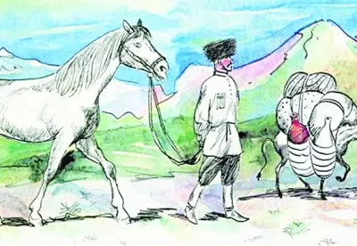 Ат пен есек