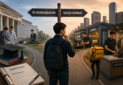 Жас мамандар неге өз мамандығы бойынша жұмыс істемейді?